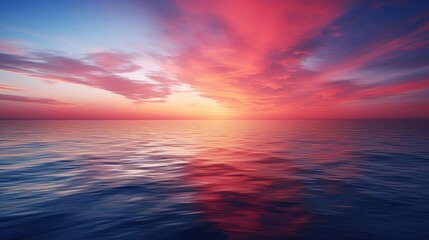 Fototapeta premium sky navy red gradient