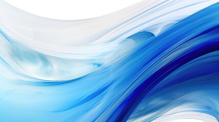 Obraz premium blending blue abstract swirl