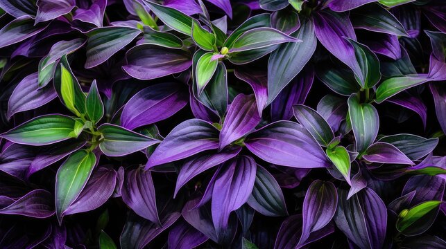 garden wandering jew plant