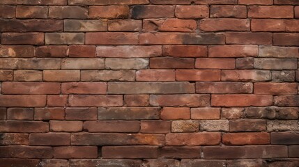 Obraz premium up street brick wall