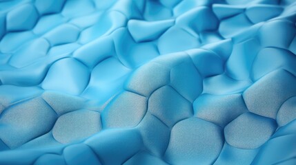 Obraz premium fabric honeycomb pattern blue