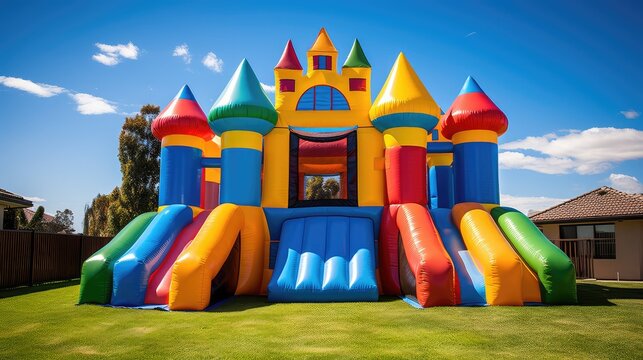 inflatable jumping house