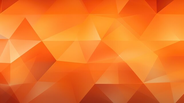 overlapping orange triangles background