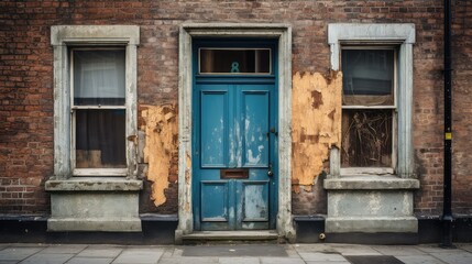 peeling dublin doors