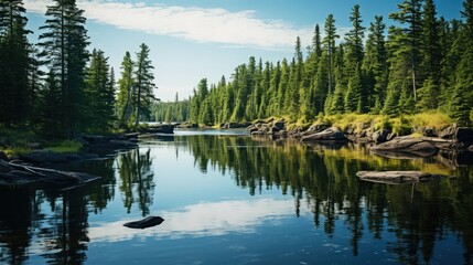 tranquility boundary waters