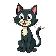 Black Cat vector