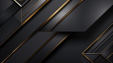 Obraz premium shimmering dark gray geometric background