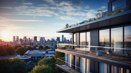 Fototapeta premium modern buy a house