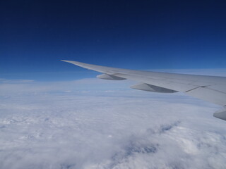 view from the airplane window