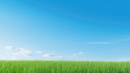 Obraz premium tranquility blue and green background