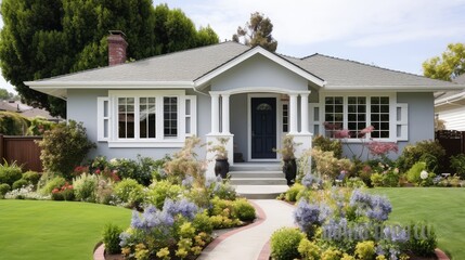 Fototapeta premium curb remodeling house