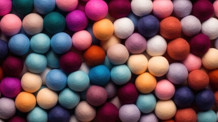 Obraz premium colorful texture felt