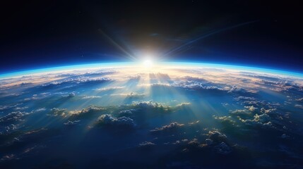 Fototapeta premium oceans sun and planets