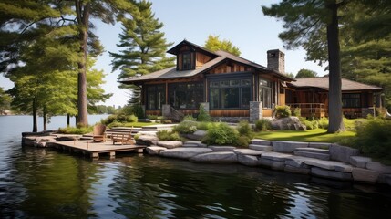 lake michigan house