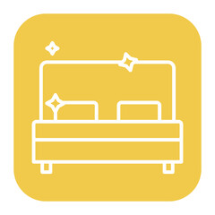 Cleaning Bedroom Icon