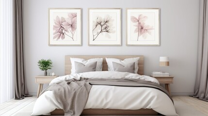 Fototapeta premium minimalist wall gallery