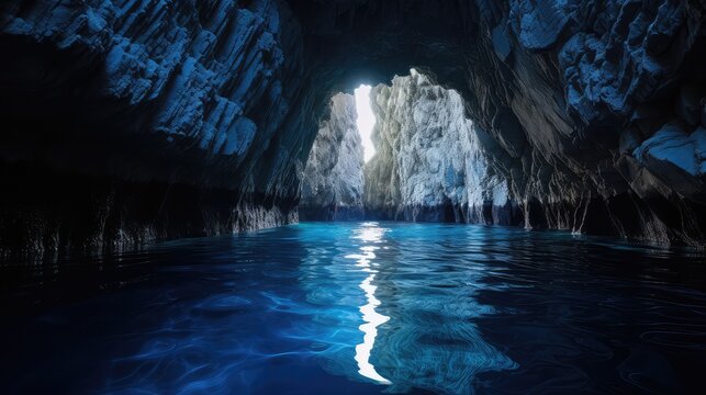 cave blue grotto