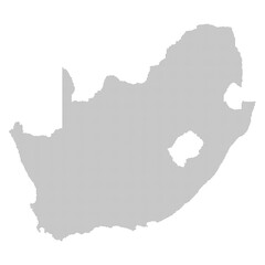 south africa map with dotted pattern vector illustration