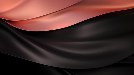 luxurious black and rose gold background