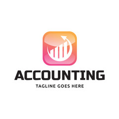 Fundraising Financial And Accounting vector Logo Design