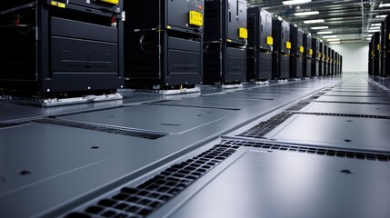 raised metal flooring