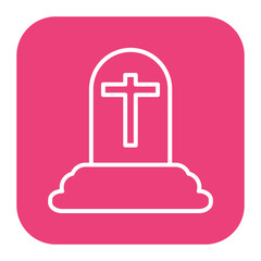 Fototapeta premium Grave Icon