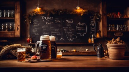 bar beer pitcher