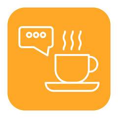 Coffee Thinking Icon
