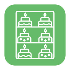Cakes Showcase Icon