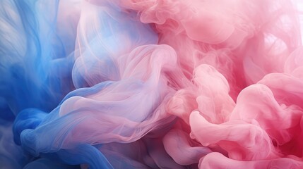 Fototapeta premium up smoke pink blue