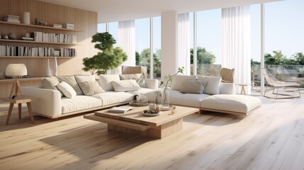 Naklejka premium elegant real estate interior