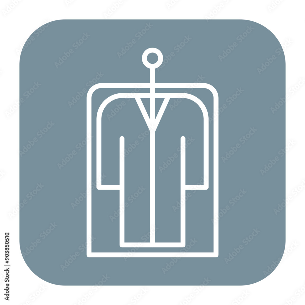 Canvas Prints Film Garment Icon