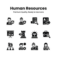 Check Out These Vector Icons of Employees and Job Seekers That are Ready to Use
