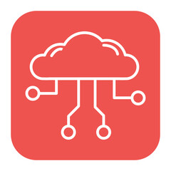 Cloud Network Icon