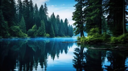 forest blue template