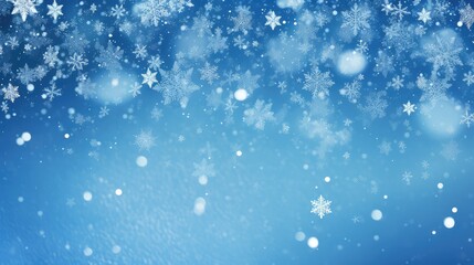 Fototapeta premium sky christmas background blue