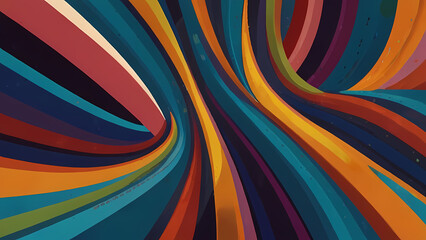 Dynamic Line Flow: Abstract background that captures the movement and fluidity of lines