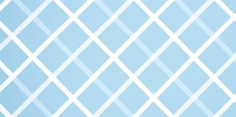 Abstract Geometric Pattern in Light Blue and White
