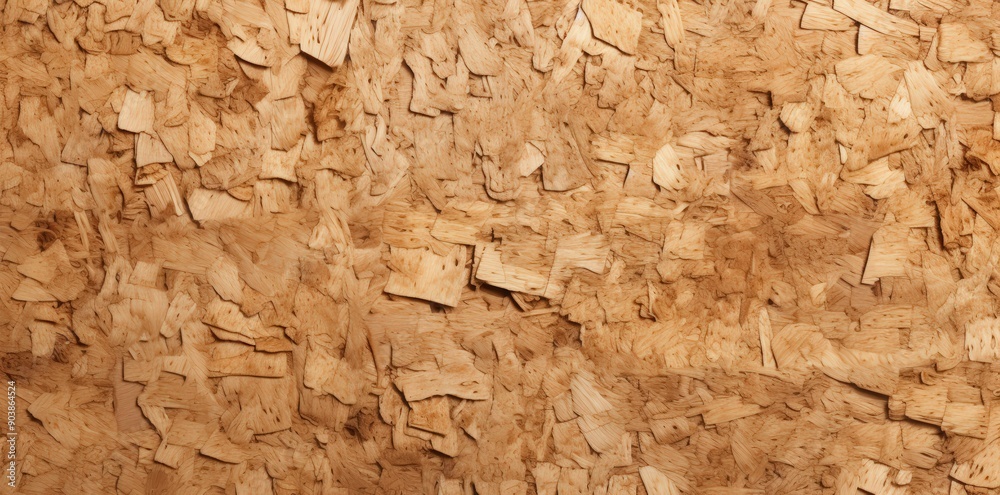 Wall mural wood chipboard texture