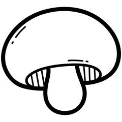 Mushroom doodle 