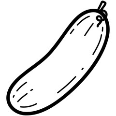 Cucumber doodle 
