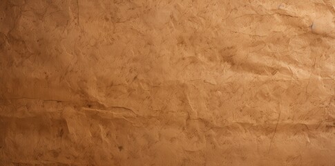 Abstract Texture of Crumpled Brown Paper