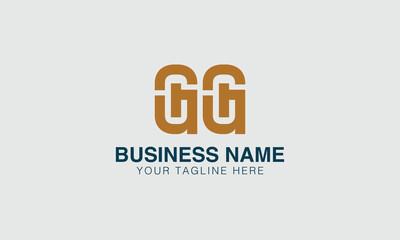 GG G gg initial logo | initial based abstract modern minimal creative logo, vector template image. luxury logotype logo, real estate homie logo. typography logo. initials logo