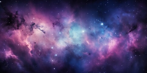 Obraz premium Cosmic Nebula: A Stellar Tapestry