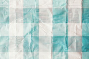 Obraz premium Watercolor checkered pattern. Seamless texture. Blue hand-drawn lines. Beautiful simple AI generated image in 4K, unique.