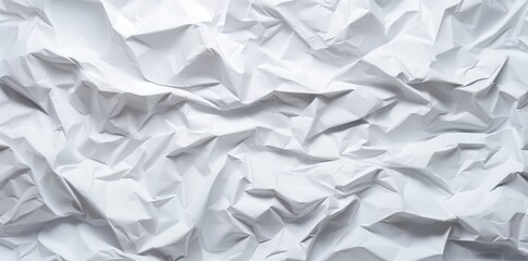 Obraz premium Abstract White Wrinkled Texture