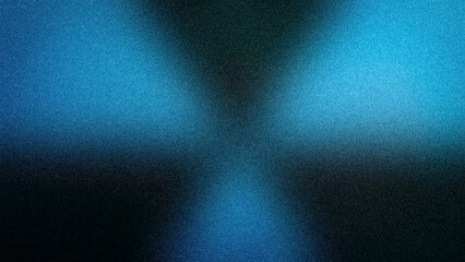 An intriguing 4K gradient illustration featuring smooth transitions between deep blue and black shades, creating a mysterious, abstract, and grainy background perfect for wallpapers and banners