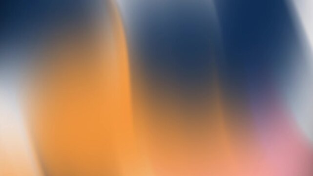 Stunning Sunrise Footage Over a Mountain Range with Vibrant Colors and Clear Sky