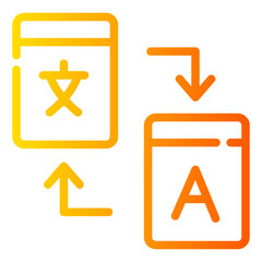 translator Gradient icon