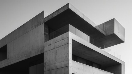 Fototapeta premium Modern Concrete Architecture